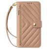 Samsung S26 Ultra Crossbody Zipper Bag & Card Slot Leather Phone Case