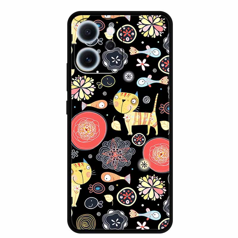 For Oppo Reno15 F Case 3D Flower Emboss Luxury Soft Silicone Phone Back Cover Case For Reno15F Reno 15 F Floral Gift Funda Coque