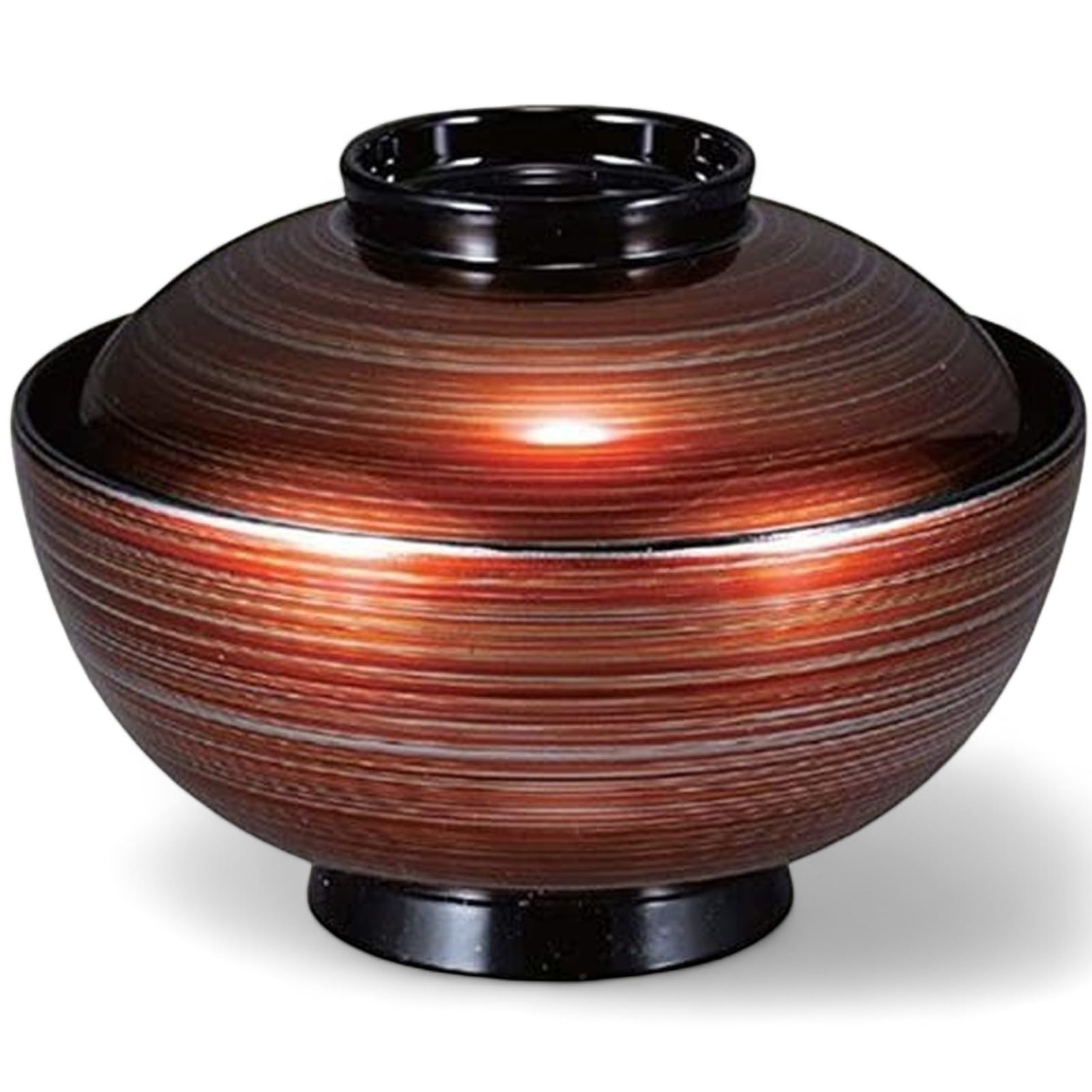 Miso Soup Bowl Sensai Zoni Golden x Made in Japan J-kitchens TA4.5-inch Bowl, Line, 13.6cm 10cm,