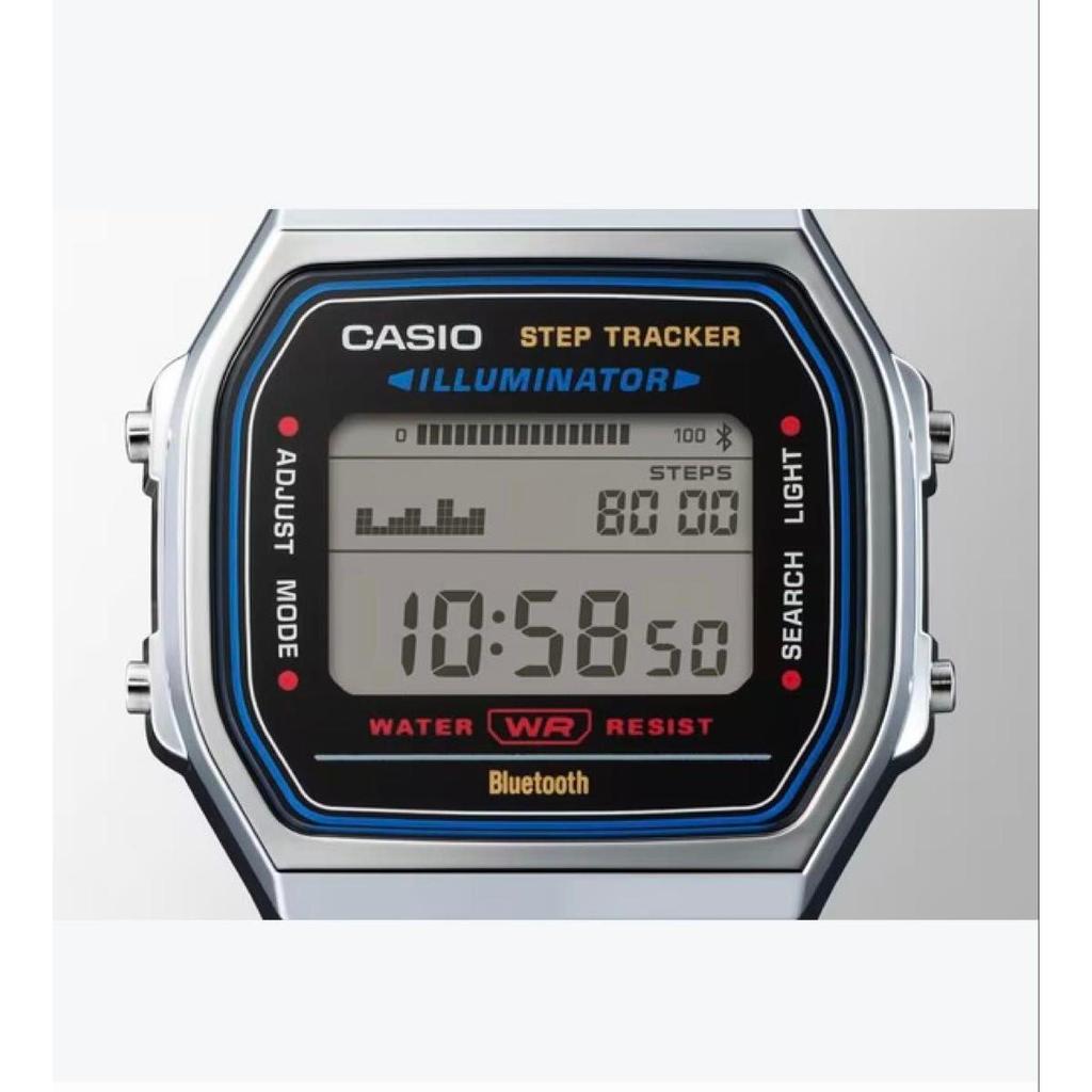 Used New Casio] Watch Casio Collection [Domestic genuine product] Equipped with Bluetooth ABL-100WE-1AJF Men's Silver