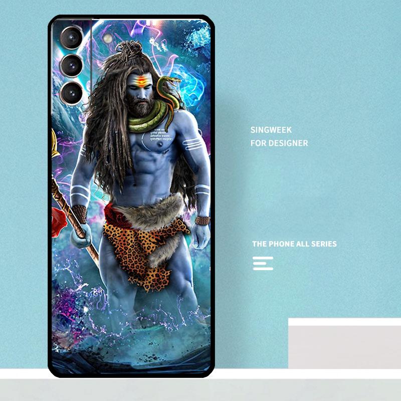 Lord Shiva Hindu God Buddha India Case For Samsung Galaxy S24 Ultra S20 S21 S22 S23 S25 Ultra S9 S10 Plus S25 FE Phone Cover