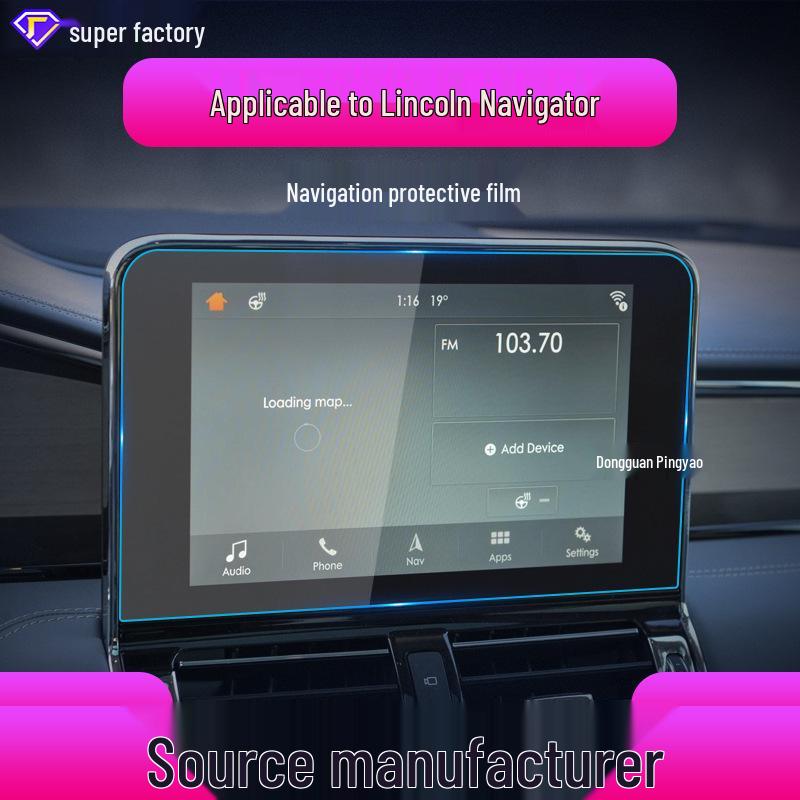 Lincoln Navigator MKX/MKT/MKS Tempered Console Film - Scratch-Resistant Protective Sticker for 25 Models