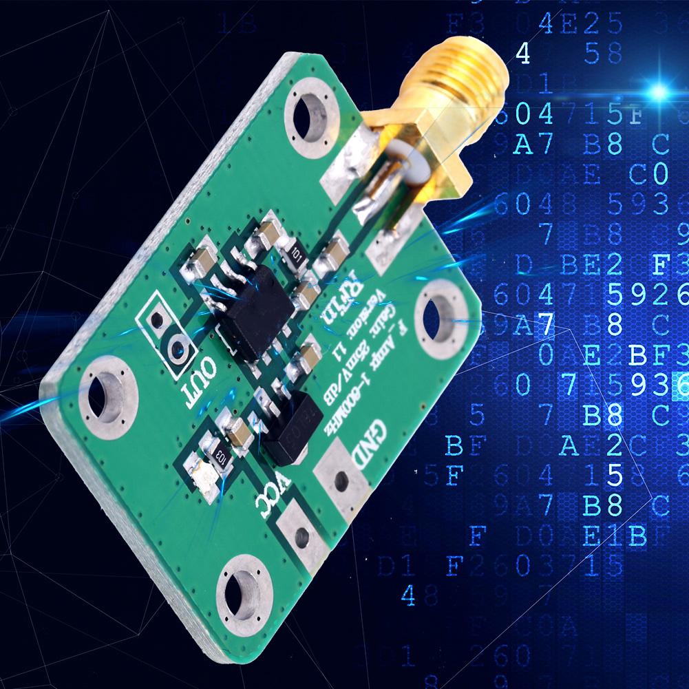 1-600MHz RF Detector Logaritmic de Putere -74dBm la 18dBm Detecție de Frecvență Radio