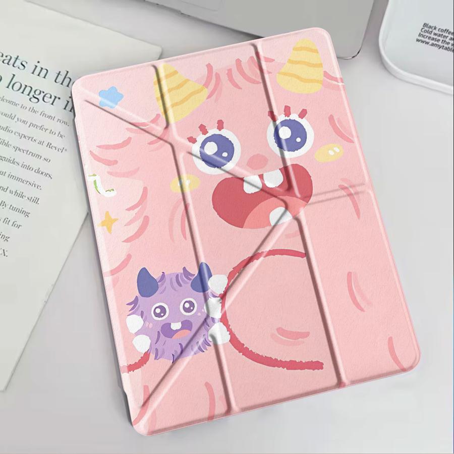 Happy And Cute Expression Tablet Case For iPad Mini 6 7 Pro 2025 Air 4 5 M3 M2 1 2 M4 11inch Pro 11th 10th 9th 8th 7th 12.9inch