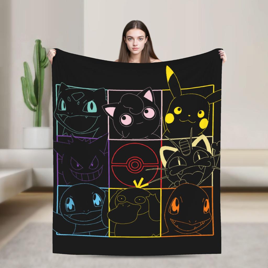 Piplup Water Type Generation IV Sinnoh Starter Blankets Quality Winter Airplane Travel Outdoor Novelty Bedspread