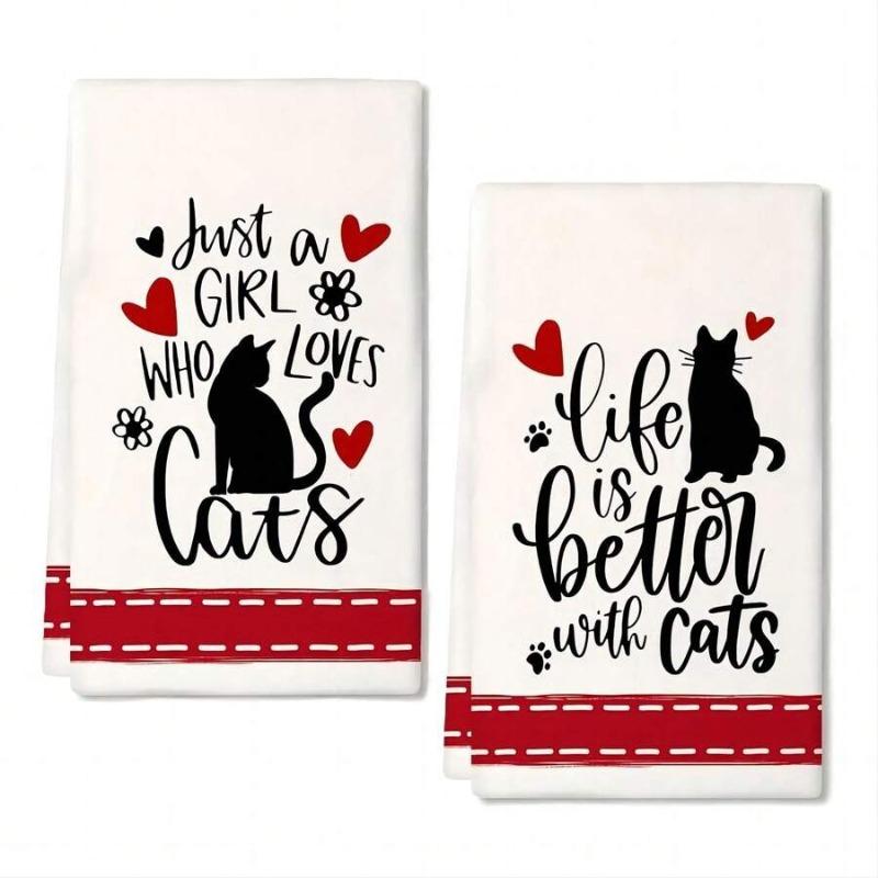 2 PIEZAS paños de cocina, juegos de toallas, Paños de limpieza suaves súper absorbentes, decoración de cocina, artículos esenciales de cocina, artículos esenciales para el hogar, paños de limpieza