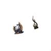 Elegant Swan Flame Resin Sculpture Modern European Art Figurine for Home Entrance Desk Bookshelf