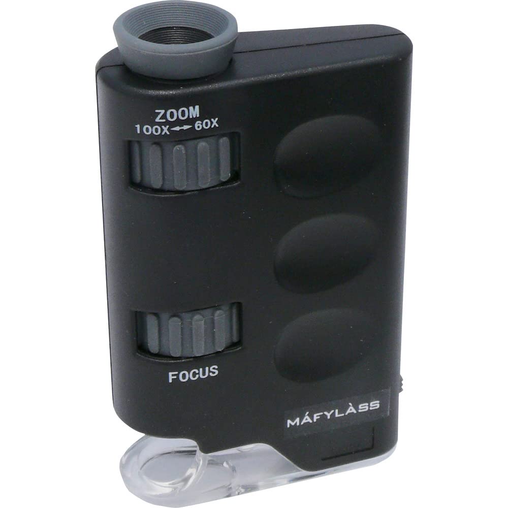 Contec LP-48G Portable Inspection Microscope, 60-100x Magnification, with Light