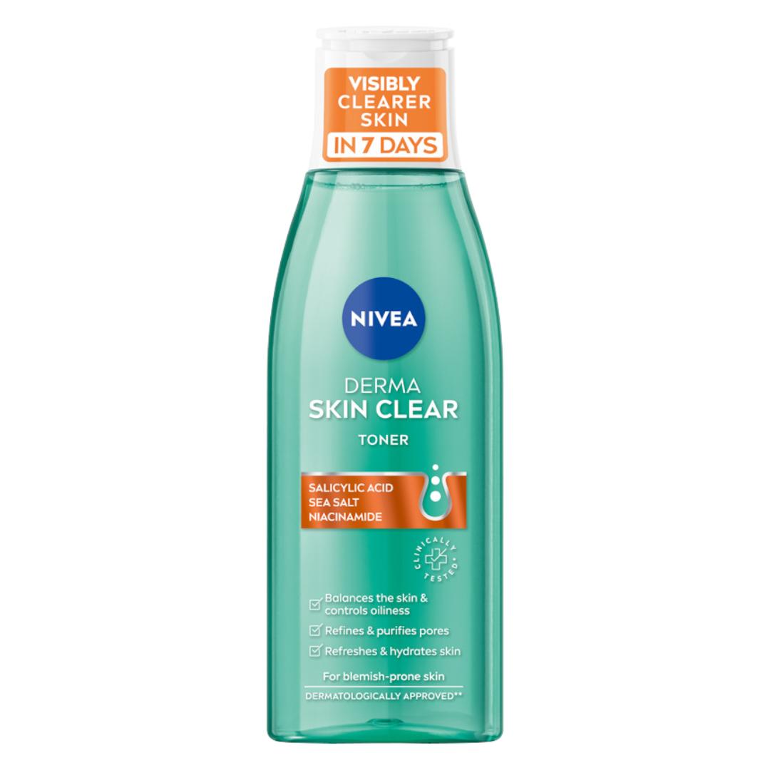 Nivea Derma Skin Clear Normalisierendes Gesichtswasser Mit Salicylsäure 200ml