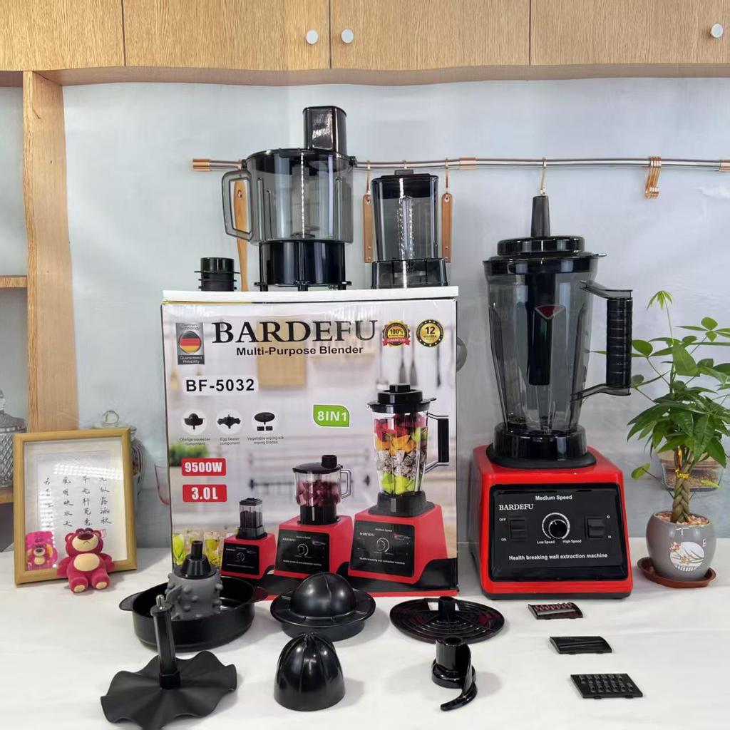 2-in-1 Multifunctional Blender & Juicer: Stainless Steel Food Processor for Fruits & Vegetables