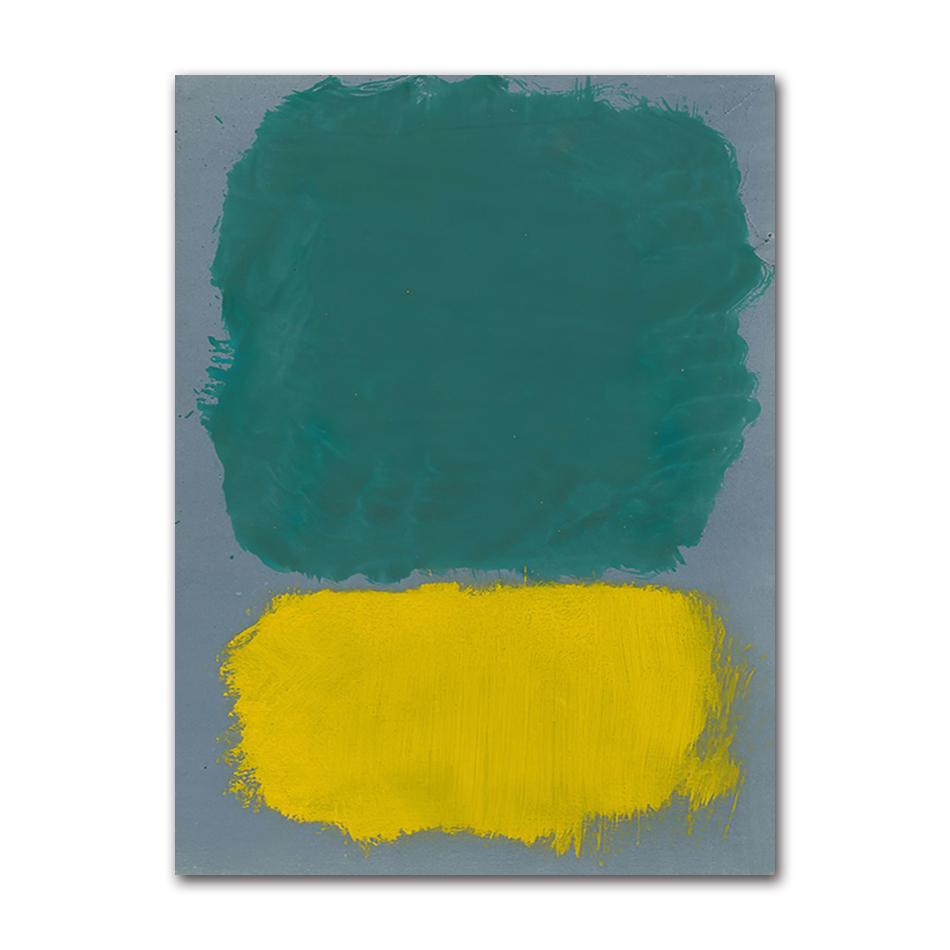 Famoso Poster di Opera d'Arte Astratta Colorata di Mark Rothko Pittura su Tela Arte Moderna da Parete Per Galleria Soggiorno Decorazione Casa