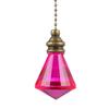 Crystal Gemstone Shaped Pendant Lamp Hanging Ornament Prism Decorative Ball Window Garden Decor Crystal Gemstone Shaped Pendant