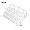 Transparent Lipstick Organizer - Multi-Grid Cosmetics Holder Display Box