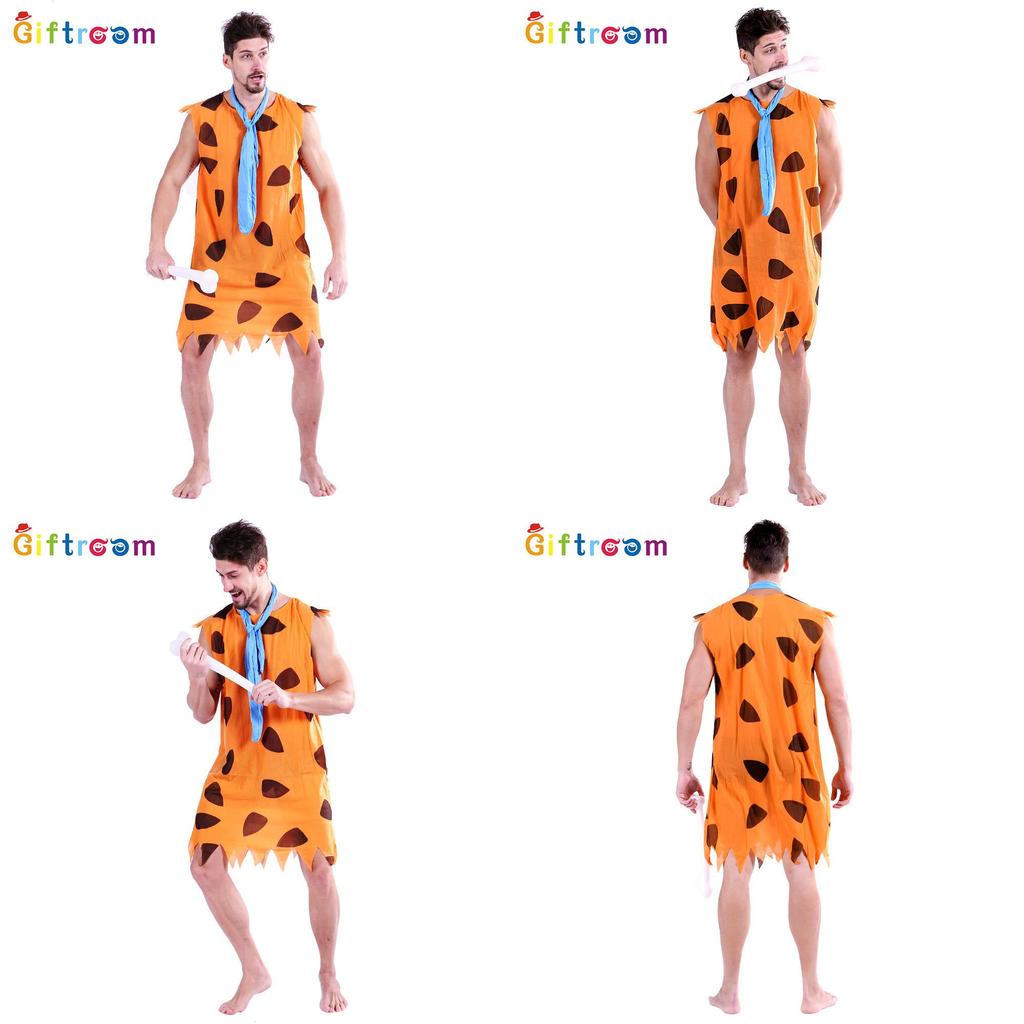 Adult Men's Yellow Spotted Yeti Costume Perfect For Halloween Cosplay Stage Performance