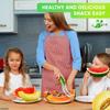 Stainless Watermelon Slicer Cutter with Non-slip Plastic Wrap Handle Fruit Tools Kitchen Gadgets for Pineapple Cantaloupe 4