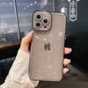 The New Flash Diamond Frame Laser Love Is Suitable for iPhone13ProMax Mobile Phone Case, Anti-drop Apple 12 Protective Case.