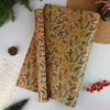 1roll  Christmas Gift Wrapping Paper Kawaii Cute Reindeer Wrapping Paper Kraft Paper Xmas Party Favors Decoration Handmade Gifts