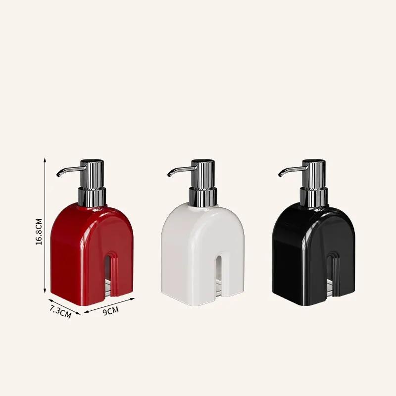 400ml Cave Stone Shower Gel Shampoo Bubbler Retro Style Hand Wash Bubbler Bottle Dish Detergent Dispenser Bottle soap dispenser