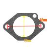 QAZAKY Carburetor Base Gasket 6 Pack Compatible with Kawasaki FE290
