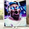 3D Football Star M-MbappeSs Cool Flannel Blanket Soft Throw Blanket Art For Home Decor Bedroom Bed Sofa Cover Picnic Fans Gifts