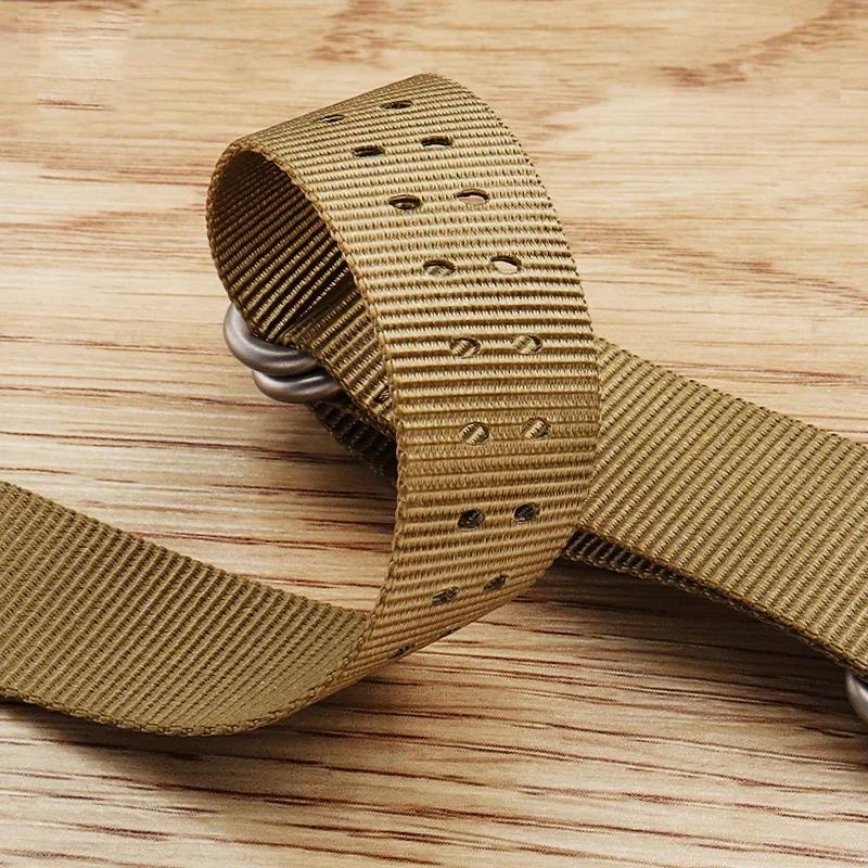 Nylonklockarmband för luminox 3051 3080 3150 8800 klockband sport mäns klockor armband klockarmband 22mm 23mm