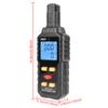 Digital 3 In 1 Portable Electromagnetic Field Radiation Detector EMF Tester Electromagnetic Field Temperature Test 3 LED Indicator Light