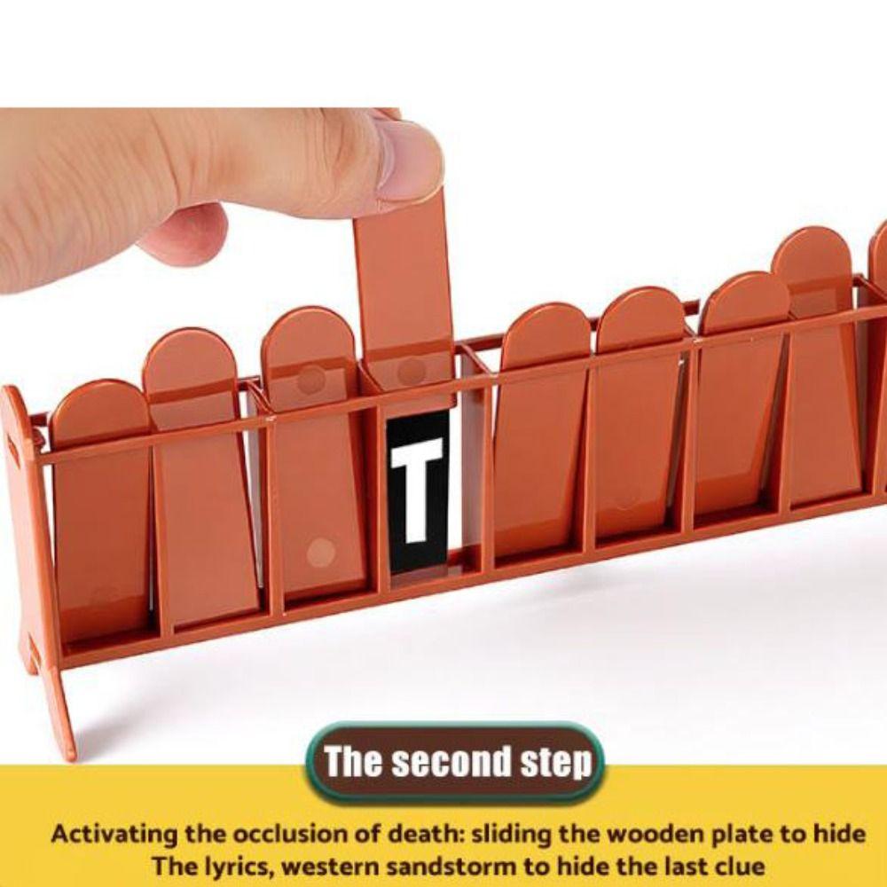 Multiplayer Hangman Mystery Word Game Develop Intelligence Hanged Game Table Game Night