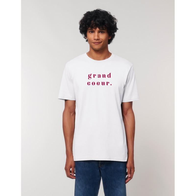 T-shirt Homme - GRAND COEUR S bianco