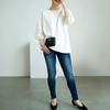 Japanese Korean Summer Women's Hollow Sleeve Patchwork Loose T-shirt