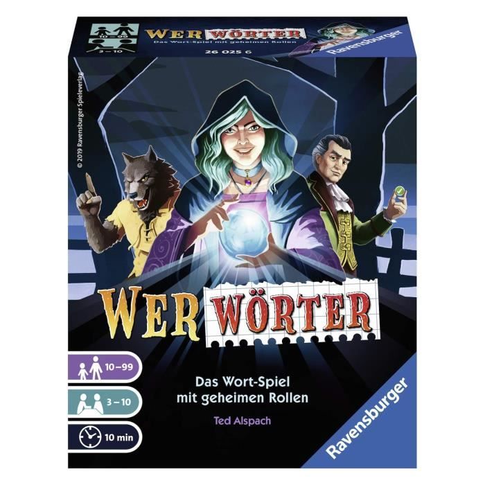 Jeu de société - Ravensburger - 26025 - WerwA¶rter 1