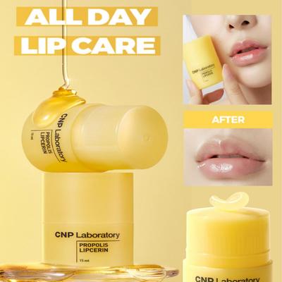 PROPOLIS LIPCERIN 15ML | Noční péče o rty / Balzám na make-up na rty / Přenosný vysoce zvlhčující rty / Korejská maska ​​na rty