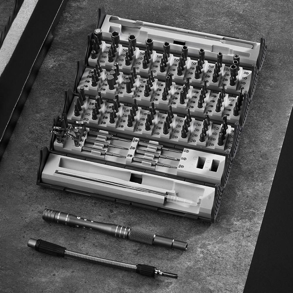 128 In 1 Precision-Screwdriver Set Professional Multi-Tool with Magnetic Screwdriver Bits for Electronics Repair