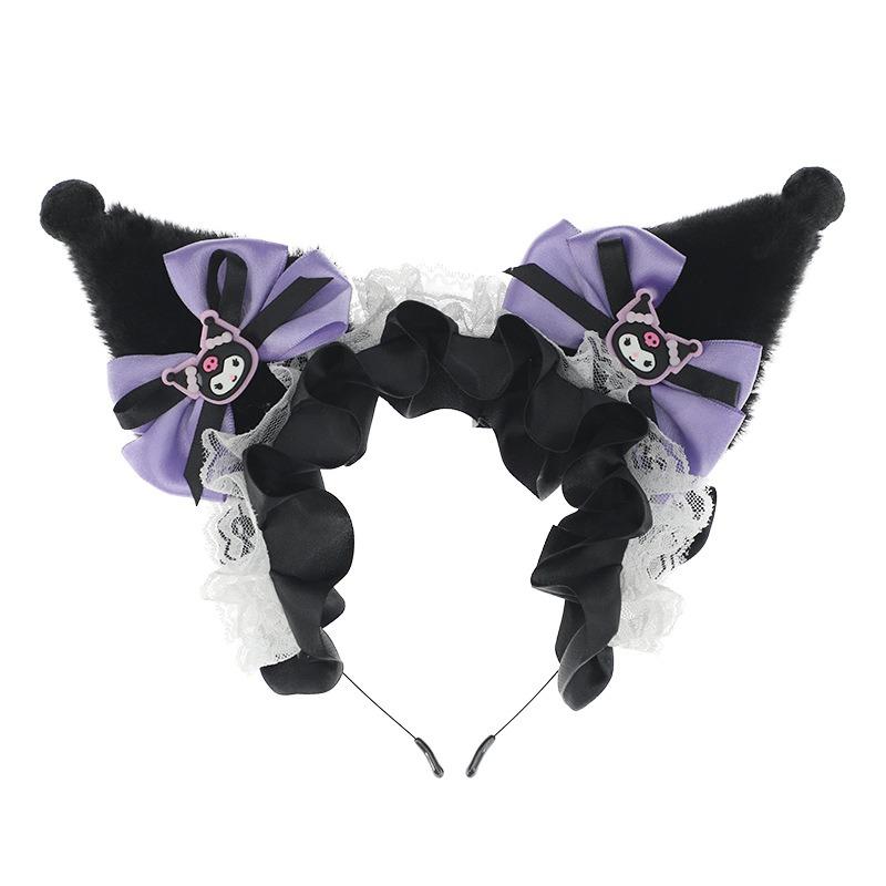 Simulation Plush Ears Hair Accessories Lolita Headgear Cosplay Comic Show Props Cute Rice Headband