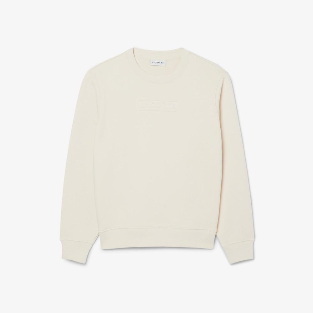 Lacoste Women's Signature Embossed Logo Sweatshirt SF0343-55NXFJ