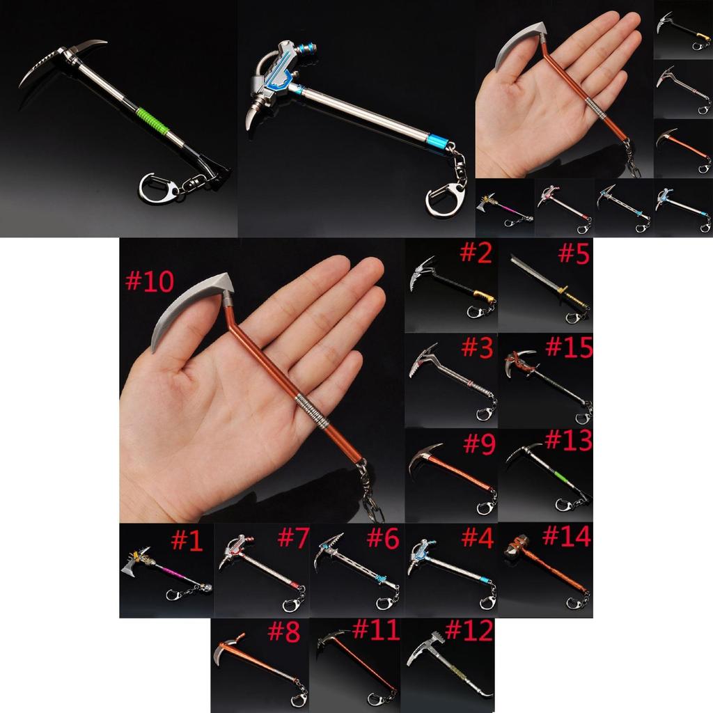 Fortnite Pickaxe Action Figure Toy With Anarchy Axe Reaper Pickaxe And Keyring