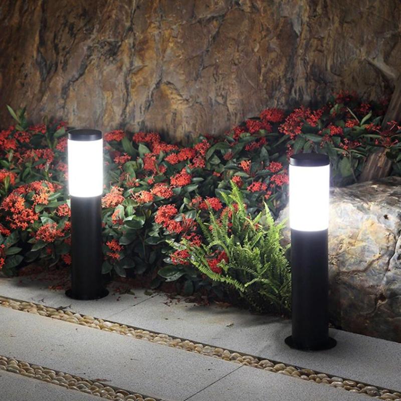 Solar Powered Garden Light Outdoor LED Waterproof for Pathway 1 PC Installation in Minutes