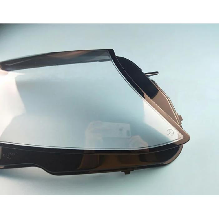 Car Headlight Cover For Mercedes Benz W205 C180 C200 C260L C280 C300 2019 2020 Headlamp Lens Transparent Shell Lampshades Glass
