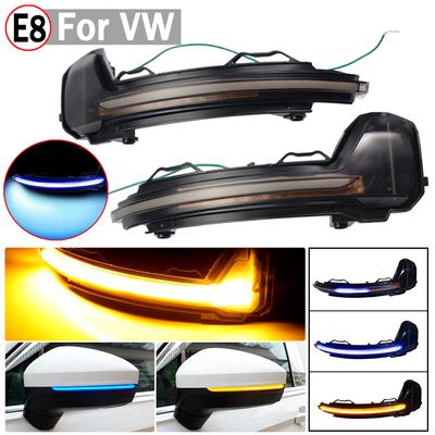 Led Dynamic Side Marker Turn Signal Light Flowing Water Blinker For VW Tiguan MK2 2017 2018 2019 Touareg MK3 EU 2019 Repeater