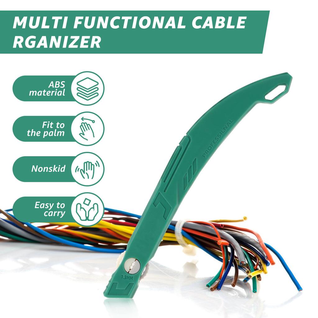 2Pcs Network Cable Untwist Tool Telephone Wires Pair Separator 1.3mm Engineer Wire Straightener Combing Pair Separator Tool