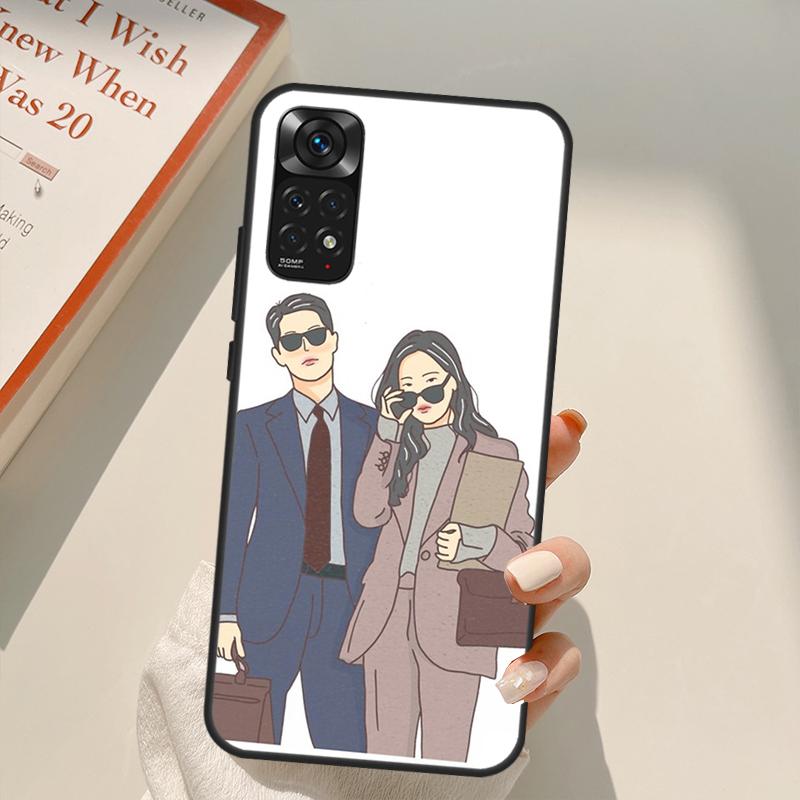 

Чехол Vincenzo Cassano Kdrama для Xiaomi Redmi Note 11 10 Pro 8 9 9S 10S 11S 9A 9C 10A 10C K40 K50 игровой чехол Redmi 9