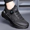 The Same High-quality Rubber and Plastic Fashion Casual Shoes In Shopping Malls, Men's Rotating Buttons, Sports Mountaineering Tourism Light Luxury