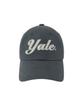 YALE Felt Applique Ball Cap_Charcoal