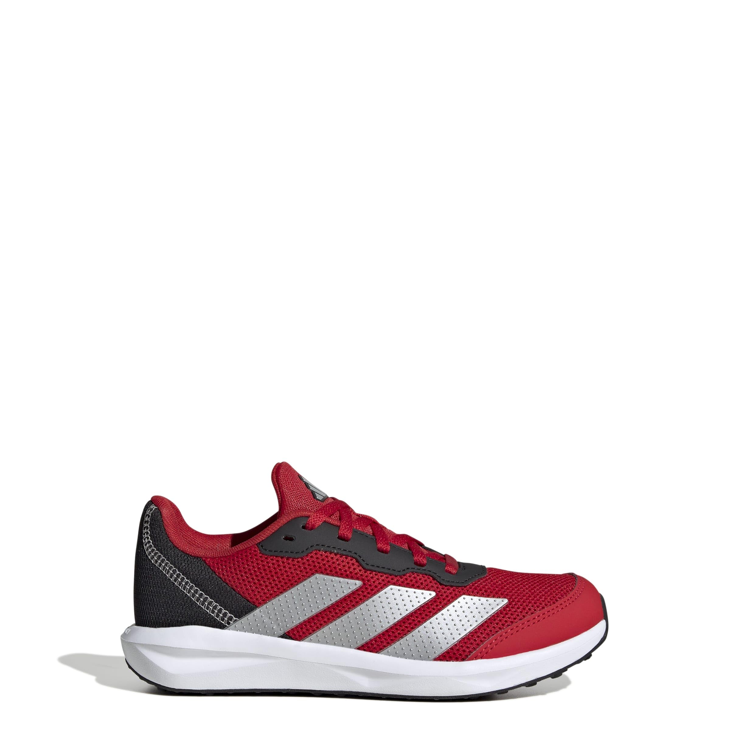 

Adidas FAITO Boys and Sizes Better Black Size Kids Sneakers, OMX98, Unisex, Girls, 22-25.5cm, Scarlet/Silver Metallic/Core (JS4234), 24.5cm