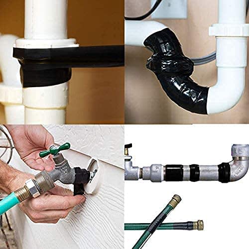 Self-Fusing Tape, Silicone Tape, Heat Resistant, Super Strong, Temperature Range -50~280, Strong Repair Butyl Tape, Plumbing Repair Tape, Electrical R