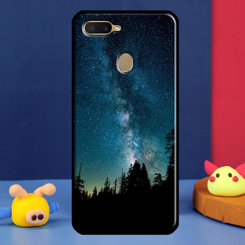 Star Space Moon Night For Oppo A54 A57 S A78 A58 A98 A5 A9 A91 A15 A16 A17 A52 A72 A76 A96 A74 A94 A77 Phone Case
