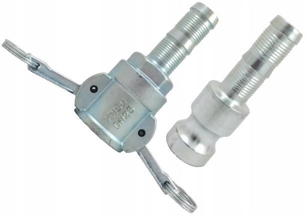 Camlock Connector Plug + Socket With Sleeve Dn25 Sr
