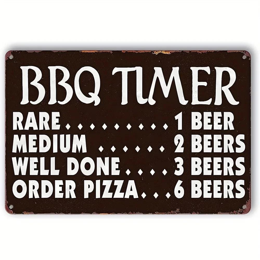 1 buc Vintage 3D BBQ ZONE bere postere metal tin semn placă decorativă pentru garaj Club om peșteră Bar acasă Hotel Cafe perete decor