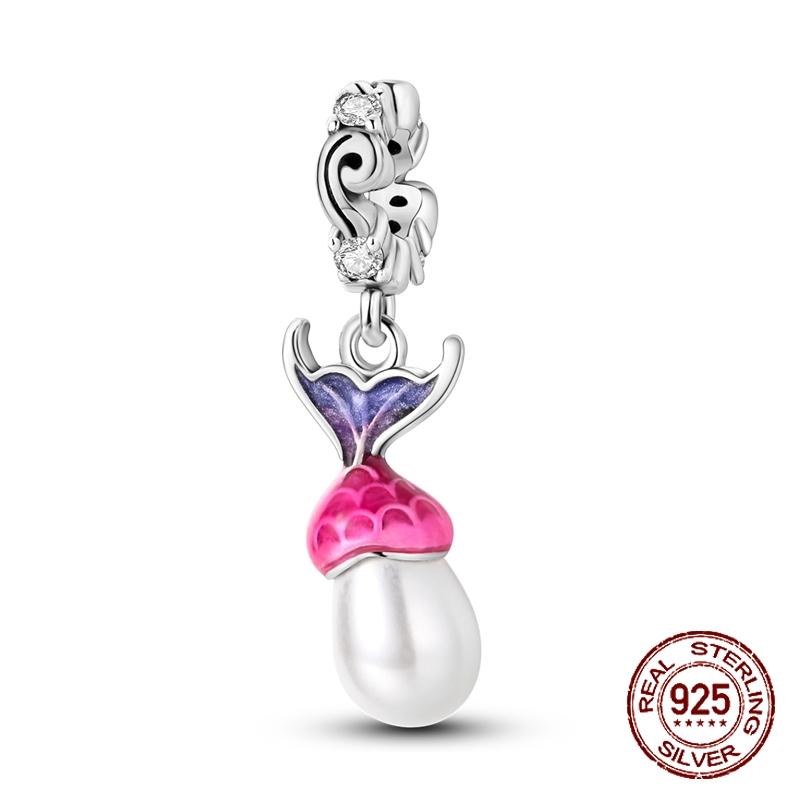 Brand New Copper Metal Boat turtle Starfish sea horse ocean series Charm Bead Component Compatible With Authentic Original Do It Yourself Bracelet