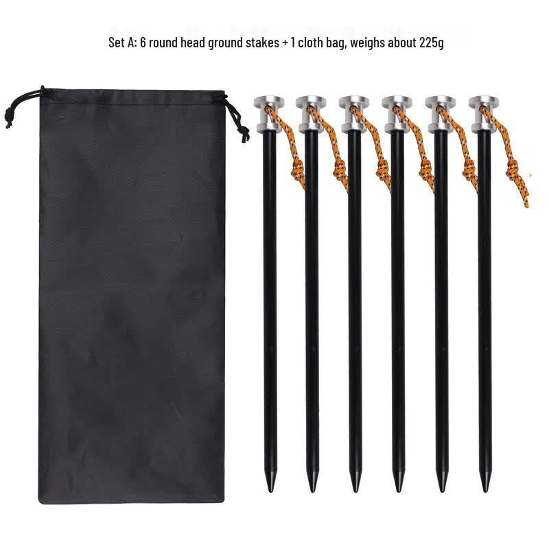 Aluminum Alloy Tent Peg Set