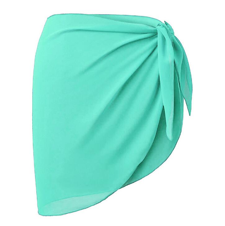Sexy Women Beach Cover Up Bikini Swimwear Cover Up Skirt Dress Swimsuit Wrap Suit One Size